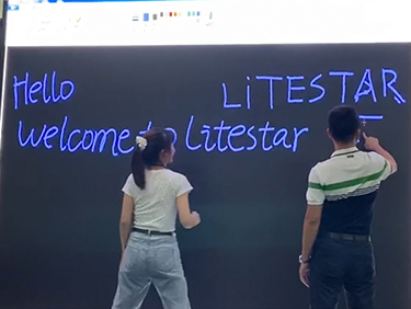 Uzinduzi wa Litestar touch P1.9 GOB ukuta wa video wa LED unaoingiliana